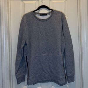 John Elliott Classic Gray Crewneck Sweater